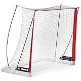 Franklin Sports NHL Portable Street Hockey Goal - Fibertech Lightweight Street + Roller Hockey Goal Set - 50" Fiberglass