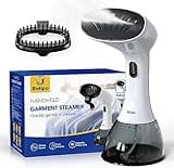 Rolipo Steamer for Clothes 1350W, Clothes Steamer for Home, Office, Travel, Upgraded 400ML Large Capacity Water Tank, Wrinkle Remover