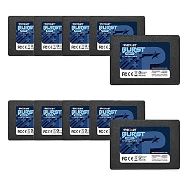 Patriot Memory Burst Elite SATA 3 480GB SSD 2.5" - 10 Pack