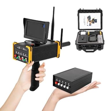 Metal Detector for Adults, Professional Higher Accuracy Gold Detector w/LCD Display, 3248ft Intelligent Remote Search Location Detection Underground Metal Finder for Gold Silver Copper Diamond