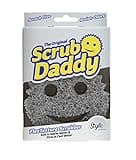 Scrub Daddy Smiling Scrubber, Grey - Scratch-Free Multipurpose Dish Sponge - BPA Free & Made with Polymer Foam - Stain & Odor Resistant Kitchen Sponge (1 Count)
