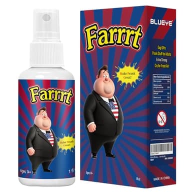 BLUEYE Stink Spray,Extra Strong,Potent Stink Smell,Hilarious Gag Gifts,Funny Pranks Stuff for Adults,Stocking Stuffers -April Fools-Non Toxic Bad Gas