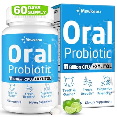 Oral Probiotics for Bad Breath Treatment for Adults 11 Billion CFU