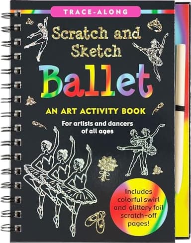 Scratch & Sketch Ballet (Trace Along)