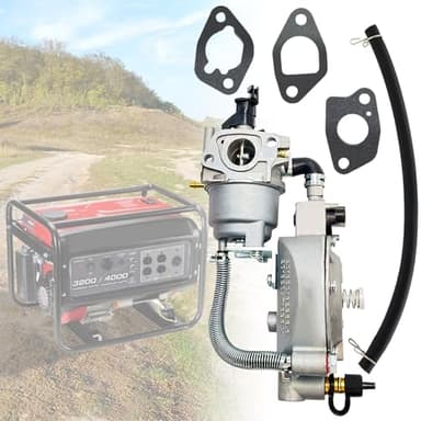 Chikia Huayi Dual Tri Fuel gener-ator Propane Carburetor LPG CNG Conversion Kit for Predator Generac 3200 4000 4375 Champion 3000 3500 4000 Honda GX160 GX200