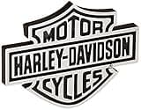 Chroma 9107 Harley-Davidson Injection Molded Emblem Decal