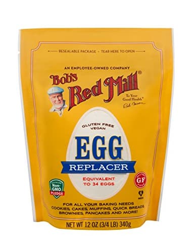 Bob's Red Mill Gluten Free Egg Replacer, 12oz (Pack of 1) - Non GMO, Vegan, Paleo Friendly, Equals 34 Eggs/Bag, Kosher