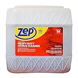 Zep Heavy-Duty Citrus Degreaser and Cleaner - 3.5 Gallon (1 Unit) ZUCIT3GCA - Restaurant Grade Degreaser and Cleaner Removes Oil, Grease, Adhesive