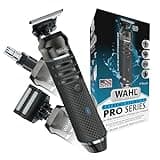 Wahl USA Pro Series High Visibility Skeleton Style Trimmer, Lithium-Ion Cordless USB Rechargeable All in One Shaving & Close Cutting Beard Trimmer for Men with Near Zero Gap Blade – 3026018