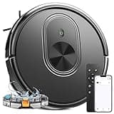 XIEBro Robot Vacuum and Mop Combo, 3 in 1 Mopping Robotic Vacuum with Schedule, App/Bluetooth/Alexa, 1600Pa Max Suction, Self-Charging, Slim, Ideal for Hard Floor, Pet Hair, Carpet