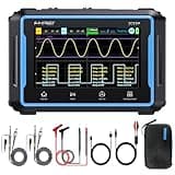 【FNRSI 2C53P Plus Upgraded with Carrying CASE】 3in1 Oscilloscope/Multimeter/DDS Signal Generator Tablet Touch Screen Portable Digital Automotive Oscilloscope 2 Channel 50MHz Bandwidth 250Ms/S Counts