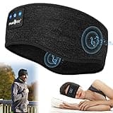 MUSICOZY Sleep Headphones Bluetooth Headband, Wireless Headband Headphones Sleeping Earbuds Ideal Christmas Unique Gifts for Men Women Girl Boys for Yoga Travel Cool Tech Gadgets