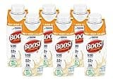 Boost Very High Calorie Nutritional Drink Very Vanilla, Made with Natural Vanilla Flavor & No Artificial Flavors, Colors & Sweeteners, 8 FL OZ (Pack of 6)