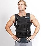 RUNmax 12lb-140lb Weighted Vest (Without Shoulder Pads, 40lb), Black