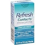 REFRESH Contacts Contact Lens Comfort Moisture Drops 0.40 oz (Pack of 2)