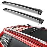 KitsPro 260lb Roof Rack Cross Bars for 2020-2025 Ford Explorer (ONLY FIT Factory Raised Side Rails), Matte Black Heavy Duty Aluminum Cargo Crossbar