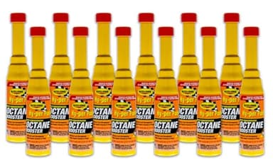 Rislone 4747-12PK Super Concentrated Octane Booster, 6. Fluid_Ounces, 12 Pack , yellow