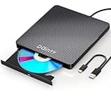 External Compatible with Blu ray Drives Read Write Compatible with Blu ray Burner USB 3.0 and Type-C Portable Blu-ray Player with 3D PlaybackCompatible with Windows, Linux, Mac OS