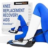 KneeSled™ Best Choice After Knee Replacement Surgery Increases Range of Motion, Stretches Knees, improving Mobility and Flexibility Leg Exercise Great for Working Out Knee Pain