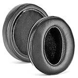 defean HD4.50BTNC Upgrade Quality Sheepskin Leather Ear Pads - Ear Cushion Replacement Compatible with Sennheiser HD 4.50BT HD 4.40BT 4.30BT Headset, High-Density Noise Cancelling Foam, Memory Foam