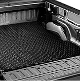 R&L Racing 6.5 Ft Truck Bed Mat Carpet Compatible with 1999-2007 Chevy Silverado/Sierra | All-Weather Protection Black Rubber Trunk Bed Floor Mat Liner