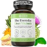Zen Nutrients The Everyday Liver Vitamin - Liver Cleanse Detox & Repair with Bergacyn FF, Organic Milk Thistle, Dandelion Root & Artichoke Extract for Liver Health - Fatty Liver Support Supplements