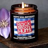 60TH Birthday Gifts for Women Men, Happy 60th Birthday Decorations for Women Men, 60th Birthday Gift Ideas, 60 Year Old Birthday Gifts for Women Men Him Her Mom Dad Wife Husband Friends Sister