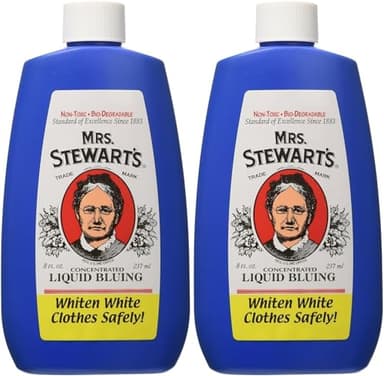 Mrs. Stewart's Concentrated liquid bluing , 8 ounce (Pack of 2)