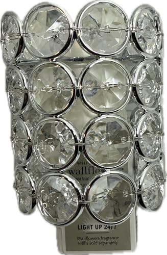 Bath and Body Works Faux Crystal Gem Topper Adjustable Wallflowers Scent Control Fragrance Nightlight Plug