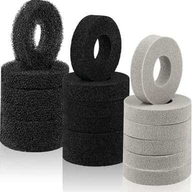 Zonon 18 Pieces Precision Rings Compatible with Xbox, Precision Rings, Aim Assist Target Motion Control Compatible with Xbox Series X, Switch Pro Controller Grips(6 Hard, 6 Soft and 6 Easy)