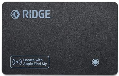 Ridge Wallet Tracker Card - Tile Slim Tracking Card Compatile with Apple Find My, Item Locator for Luggage Tags, Passports, Phone, IP68 Waterproof