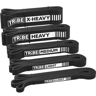 Long Resistance Bands for Working Out Men and Women - Set of 5 Pull-Up Bands, Pull Up Assistance Bands - Workout Bands Resistance for Men - Stretch Bands for Exercise Bands Resistance Bands Set