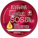 EVELINE COSMETICS SOFT SOS 10% UREA FACE&BODY CREAM 175ML