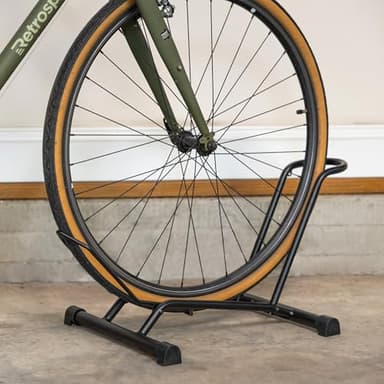 StoreYourBoard CycleStand Bike Floor Stand, No-Lift Indoor Bicycle Rack for Garage, Bike Mount Storage, Holds MTB, Road, and Ebike Stand, Bike Parking Rack, Fits Tires up to 3.5″