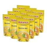 Mahatma Yellow Rice Mix, Long-Grain Rice, Stovetop or Microwave Rice, Gluten-Free and Kosher 20-Minute Rice, 5 Ounces, Pack of 12