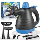 Pressurized Handheld Steam Cleaner with 9pcs Accessories, Multi-Purpose Portable Steamer for Cleaning, Deep Clean Multi-Surface Steam Cleaner for Home, Car, Upholstery, Floor, Grout, Couch and Grease