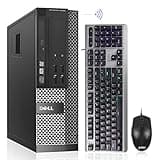 Dell OptiPlex 9020 i7 Desktop Computer,32GB Ram New 1TB SSD, Intel Core i7-4790 3.60GHz, AC7260 Built-in WiFi 5, Dual Monitor Support, DVD-RW, Windows 10 Pro 64bit, RGB Keyboard and Mouse (Renewed)