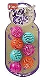 Hartz Just For Cats Midnight Crazies Cat Toy Balls - Assorted, for All Breed Sizes