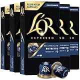 L'OR DECAF Espresso Capsules, 50 Count DECAF Ristretto, Single-Serve Aluminum Coffee Capsules Compatible with the L'OR BARISTA System & *Nespresso Original Machines