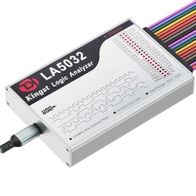 InnoMaker USB Logic Analyzer LA5032 32 Channels 500MHz 10G Samples for MCU ARM FPGA Debug Tool MIPI Analyzer with English Software Compatible with Windows Mac Linux