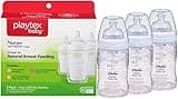 Playtex BPA Free Premium Nurser Bottles with Drop in Liners, 3 Count