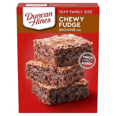 Duncan Hines Brownie Mix, Chewy Fudge, Easter Baking, 18.3 oz.