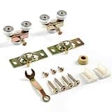 Sliding Pocket Door Top Hanger Rollers Fit Johnson Part #1125 & #1500 Hardware Kit, 1" Nylon Ball Bearing Wheels, 200lbs Weight Capacity, 2 Pack