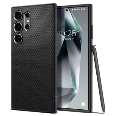 Spigen for Galaxy S24 Ultra Case, Liquid Air [No Magnet Ring] [Military-Grade Protection] - Matte Black