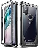 Poetic Guardian Series Case Designed for OnePlus Nord N10 5G, Full-Body Hybrid Shockproof Bumper Cover with Built-in-Screen Protector, Black