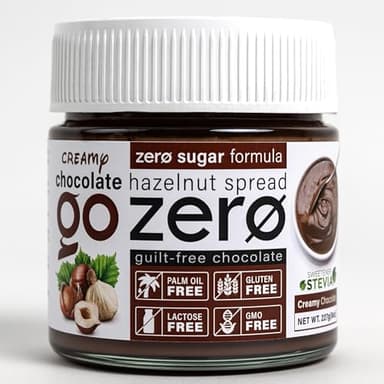 go zero Creamy Hazelnut Chocolate Spread