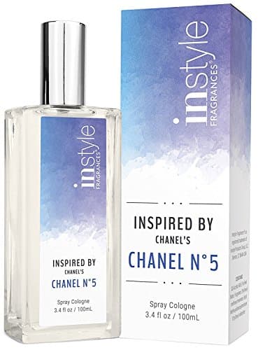 Instyle Fragrances, Inspired by Chanel's Chanel No. 5, Women’s Eau de Toilette, CLEAN, Vegan, Paraben-Free, Never Tested on Animals, 3.4 Fluid Ounces