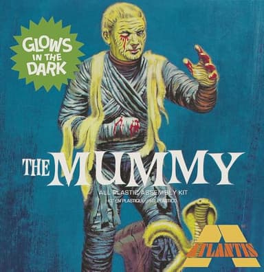 Atlantis Toy & Hobby INC. Lon Chaney Jr. The Mummy Glow Limited Edition AANA452 Plastic Models Other Misc