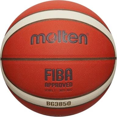 Molten BG3800-2 Composite Basketball Level 1, Size 7 New Model (2023-2027)