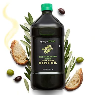 AmazonFresh Mediterranean Extra Virgin Olive Oil, 68 Fl Oz (2L)